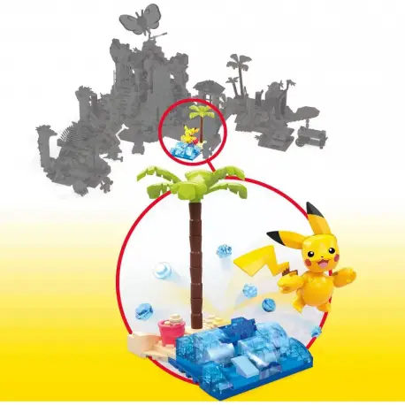 Mega Construx - Pokemon Pikachu's Beach Splash