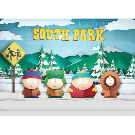 Puzzle - South Park Paper Bus Stop (1000)