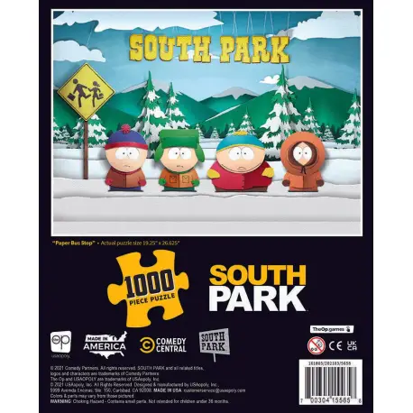 Puzzle - South Park Paper Bus Stop (1000)