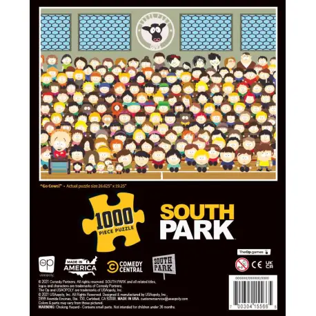 Puzzle - South Park Go Cows! (1000)