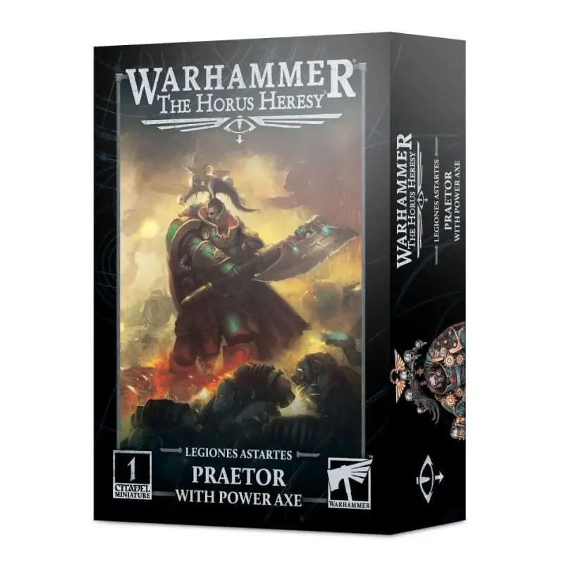 Horus Heresy Legiones Astartes: Praetor With Power Axe