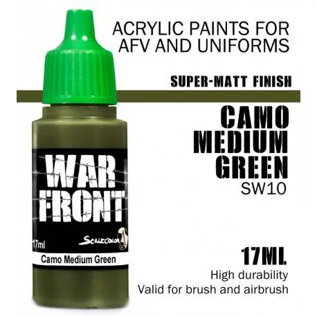 Scale75: ScaleColor WarFront - Camo Medium Green