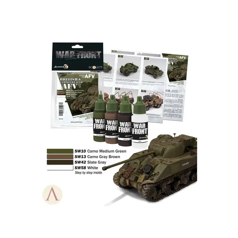 Scale75: British and Commenwealth AFV Paint Set