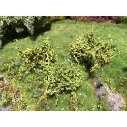 MiniNatur - Zielone wiosenne krzewy 3 cm (3 szt)