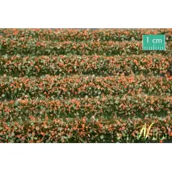 MiniNatur - Tuft - Paski kwitnących pomarańczowych roślin 336 cm