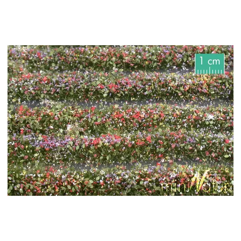 MiniNatur - Tuft - Paski kwitnących kolorowych roślin 336 cm