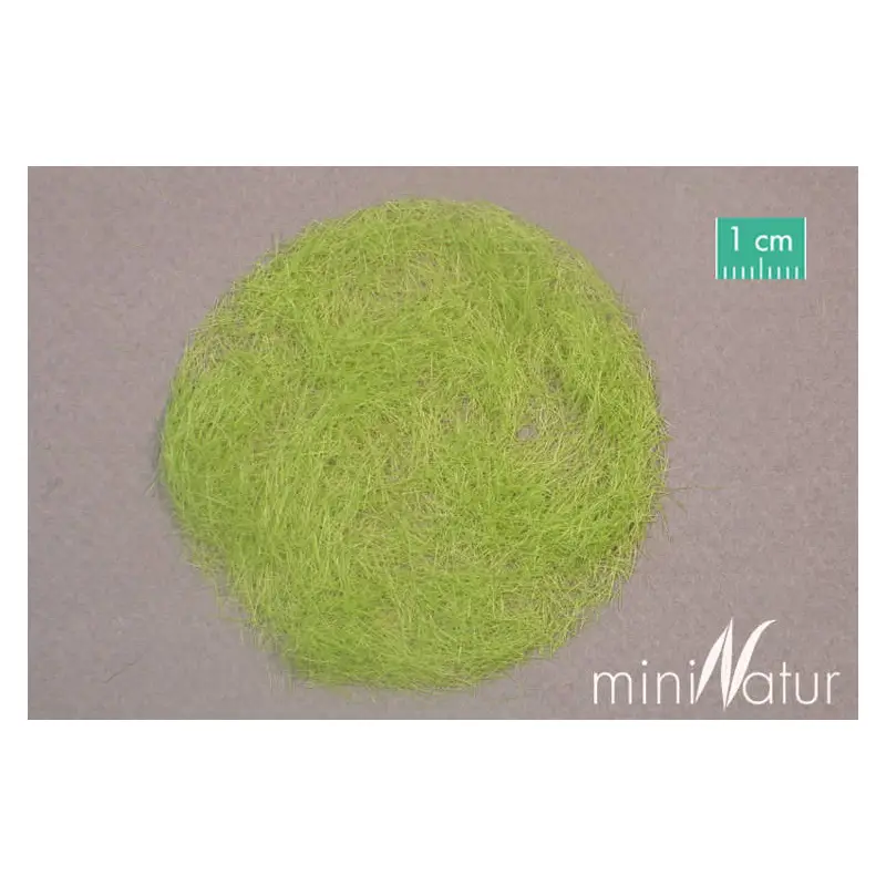 MiniNatur - Trawa elektrostatyczna - Wiosenna zieleń - 12 mm (100 g)