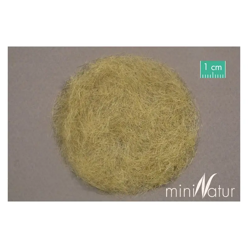 MiniNatur - Trawa elektrostatyczna - Późnojesienny żółty 6,5 mm (100 g)
