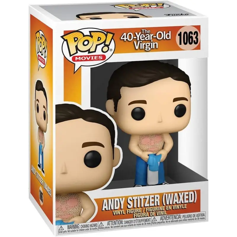 Funko POP Movies: 40 Year-Old Virgin - Andy Stitzer (Waxed)