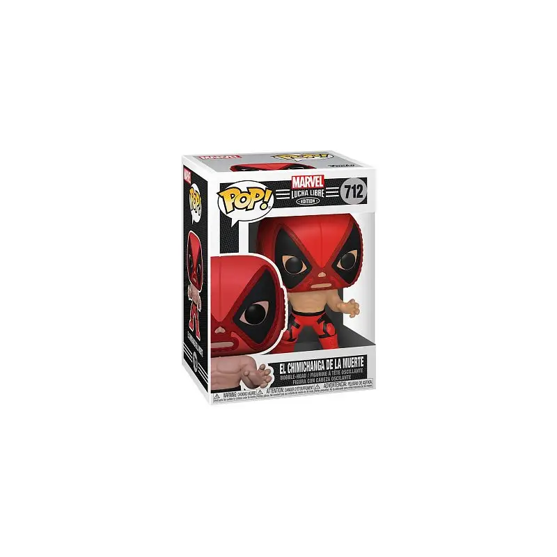 Funko POP Marvel: Luchadores - El Chimichanga De La Muerte (Deadpool)