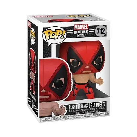 Funko POP Marvel: Luchadores - El Chimichanga De La Muerte (Deadpool)