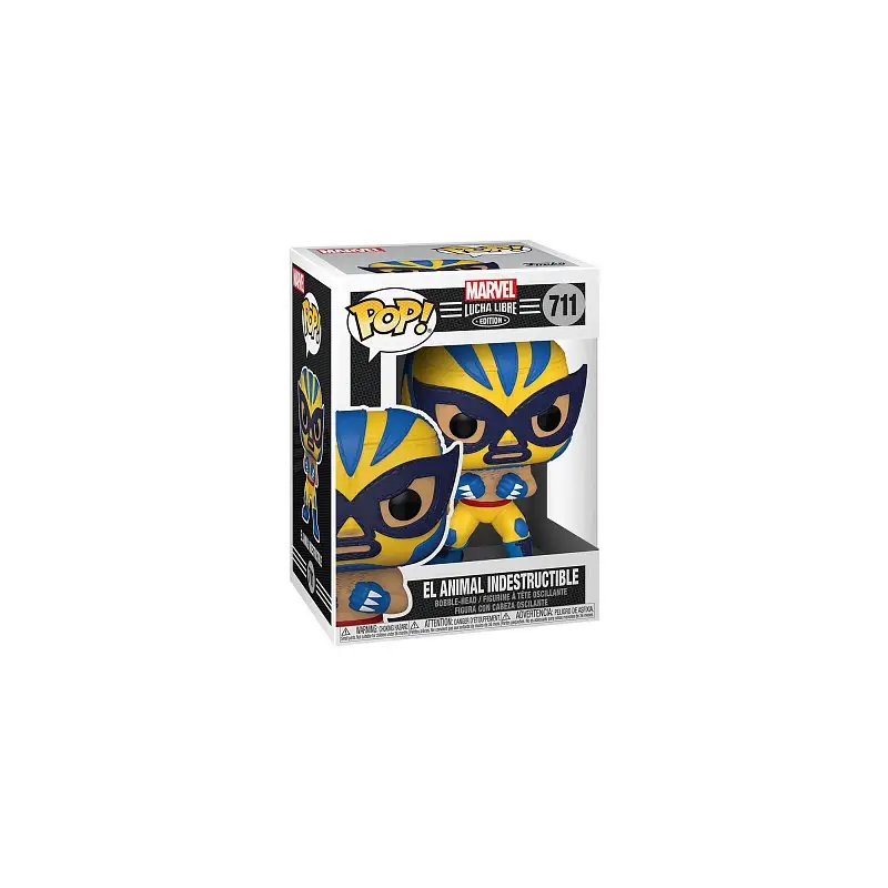 Funko POP Marvel: Luchadores - El Animal Indestructible (Wolverine)