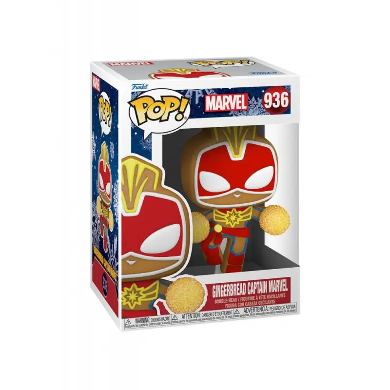 Funko POP Marvel: Holiday - Gingerbread Captain Marvel