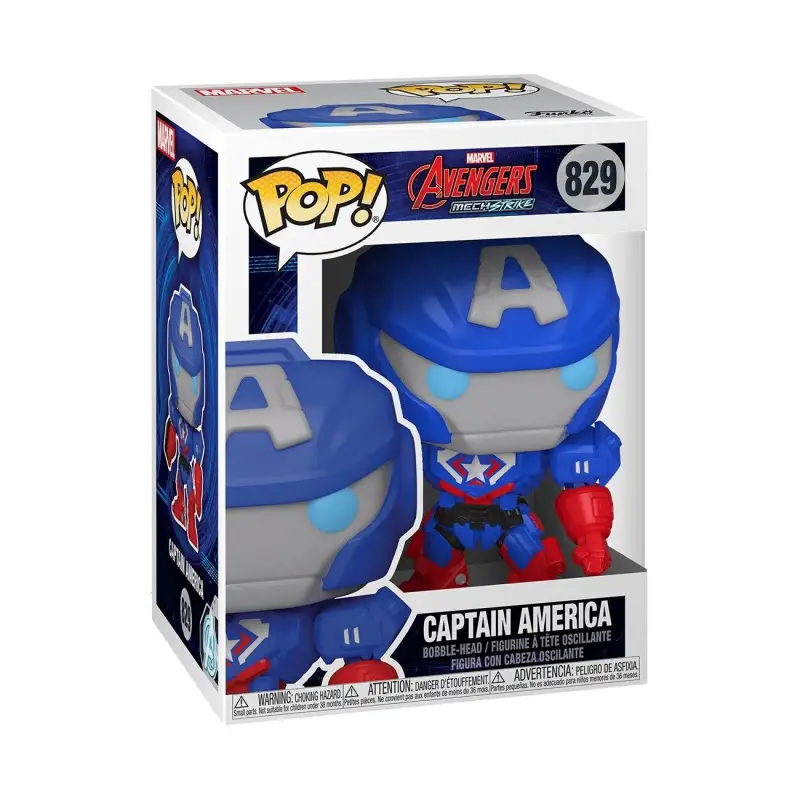 Funko POP Marvel: Avengers MechStrike - Captain America