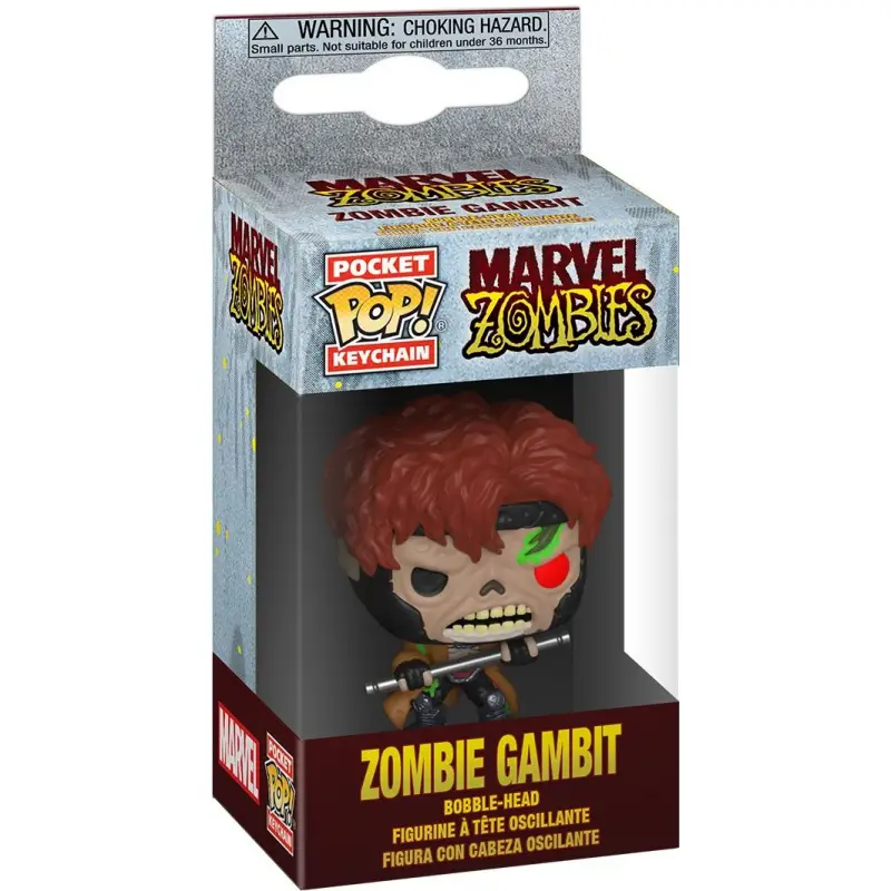 Funko POP Keychain: Marvel Zombies - Gambit