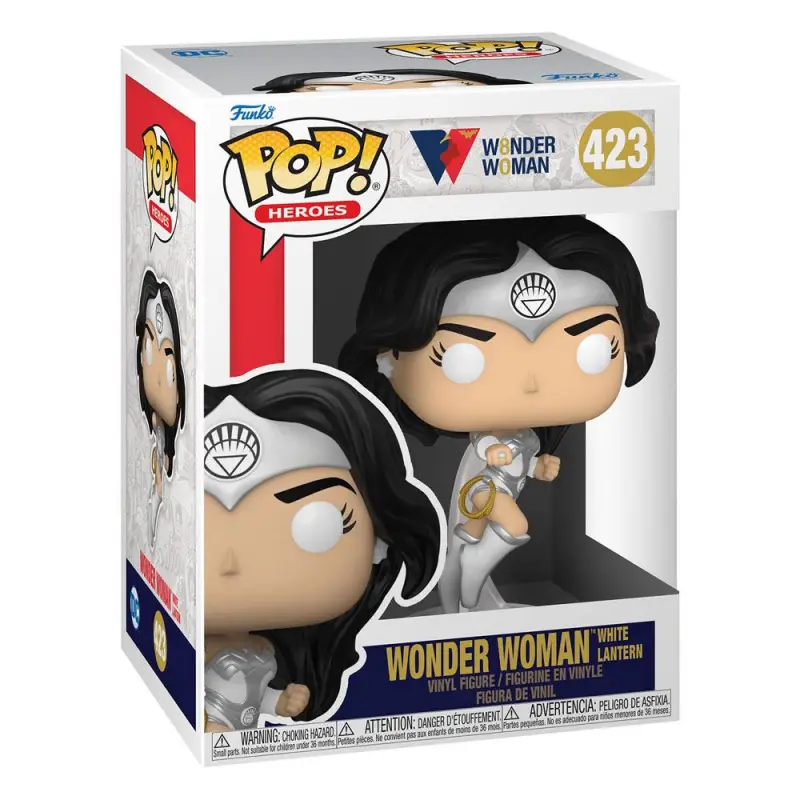 Funko POP Heroes: Wonder Woman 80th - Wonder Woman (White Lantern)