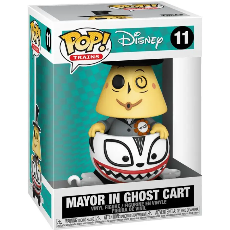 Funko POP Disney: Nightmare Before Christmas Train - Mayor in Ghost Cart