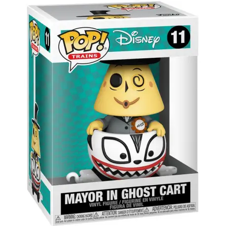 Funko POP Disney: Nightmare Before Christmas Train - Mayor in Ghost Cart