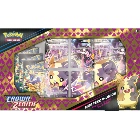 Pokemon TCG: Crown Zenith Morpeko V-Union Premium Playmat Collection (przedsprzedaż)