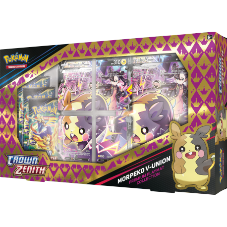 Pokemon TCG: Crown Zenith Morpeko V-Union Premium Playmat Collection (przedsprzedaż)