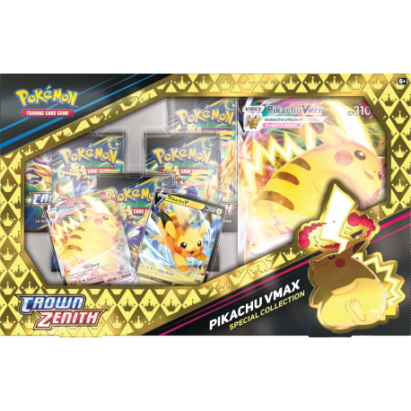 Pokemon TCG: Crown Zenith Pikachu VMAX Special Collection (przedsprzedaż)