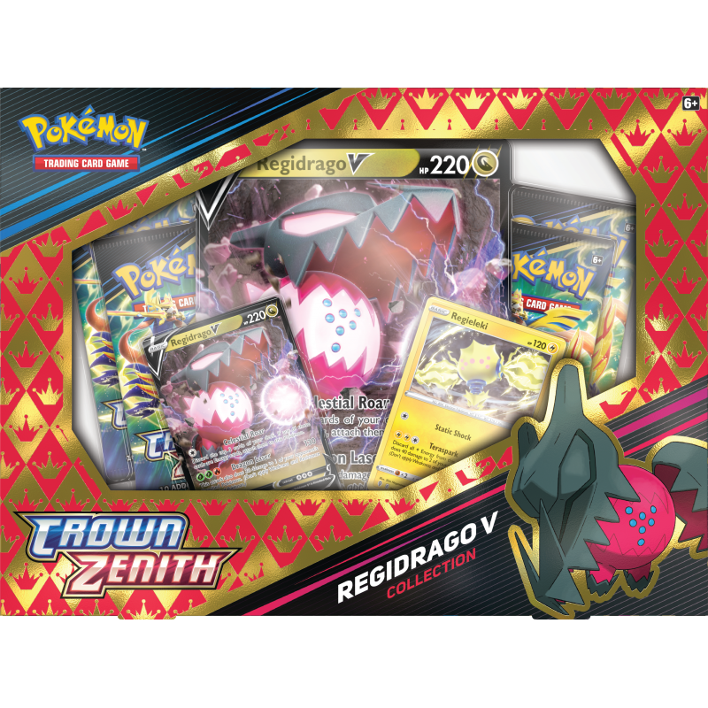 Pokemon TCG: Crown Zenith Regidragon V Collection (przedsprzedaż)