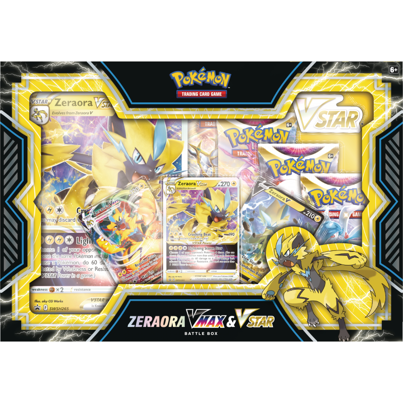 Buy Pokemon TCG: Deoxys/Zeraora VMAX & VSTAR Battle Box