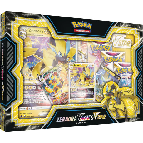 Pokemon TCG: Zeraora VMAX & VSTAR Battle Box (przedsprzedaż)