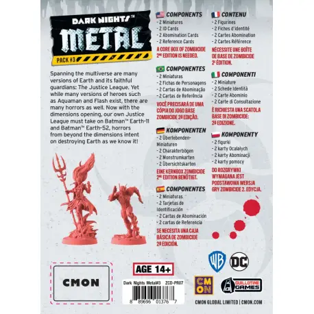 Zombicide: 2 ed. - Dark Nights Metal Pack 3 (przedsprzedaż)