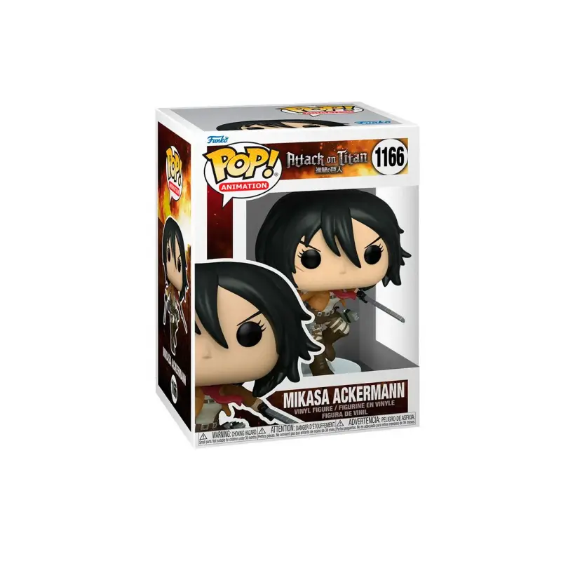 Funko POP Animation: Attack on Titan - Mikasa Ackerman (with Swords)