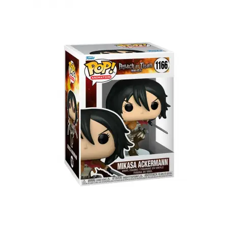 Funko POP Animation: Attack on Titan - Mikasa Ackerman (with Swords)