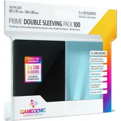 Gamegenic: Koszulki Prime Double Pack (66x91 mm/64x89 mm) 2x100  szt