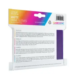 Gamegenic: Koszulki Matte Prime CCG (66x91 mm) - Fioletowy 100 szt