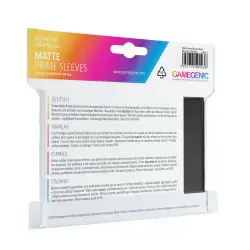 Gamegenic: Koszulki Matte Prime CCG (66x91 mm) - Czarny 100 szt