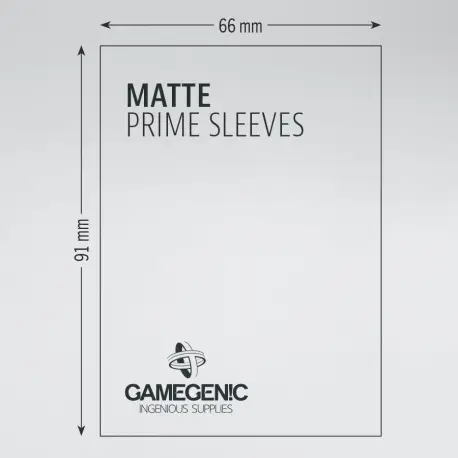 Gamegenic: Koszulki Matte Double Pack (66x91/64x89 mm) 2x100  szt