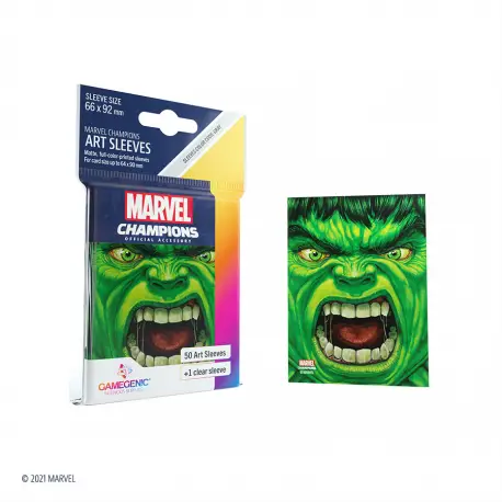 Gamegenic: Koszulki Marvel Champions Art Hulk (50+1)