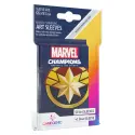 Gamegenic: Koszulki Marvel Champions Art Captain Marvel (50+1)