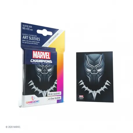 Gamegenic: Koszulki Marvel Champions Art Black Panther (50+1)