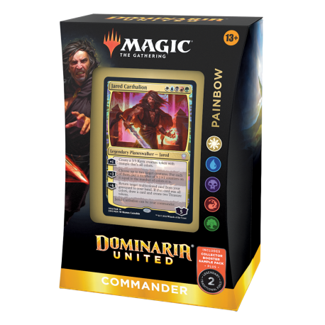 Magic The Gathering Dominaria United Commander Deck Painbow