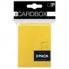 Ultra-Pro Card Box 3-pack PRO 15+ Yellow