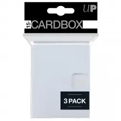 Ultra-Pro Card Box 3-pack PRO 15+ White