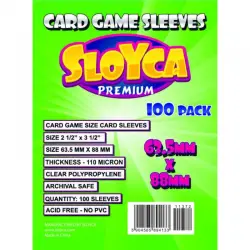 Koszulki na karty Sloyca (63,5x88) CCG Premium 100szt