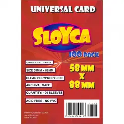 Koszulki na karty Sloyca (58x88) Universal Card 100szt