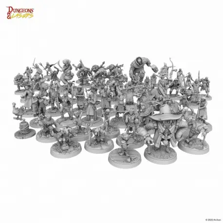 Dungeon & Laser NPC Miniature Pack