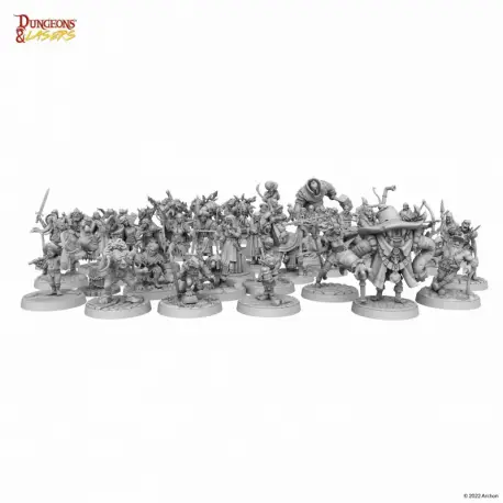 Dungeon & Laser NPC Miniature Pack