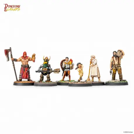 Dungeon & Laser NPC Miniature Pack