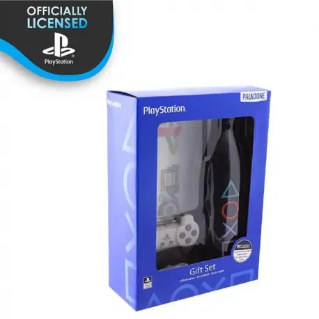 Zestaw Prezentowy Playstation (lampka, butelka, naklejki)