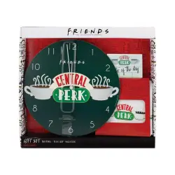 Zestaw Prezentowy - Friends Central Perk - zegar, notatnik, ścierka