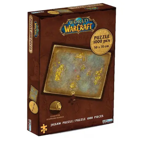 Puzzle World of Warcraft Mapa Azerotha (1000)