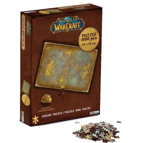 Puzzle World of Warcraft Mapa Azerotha (1000)